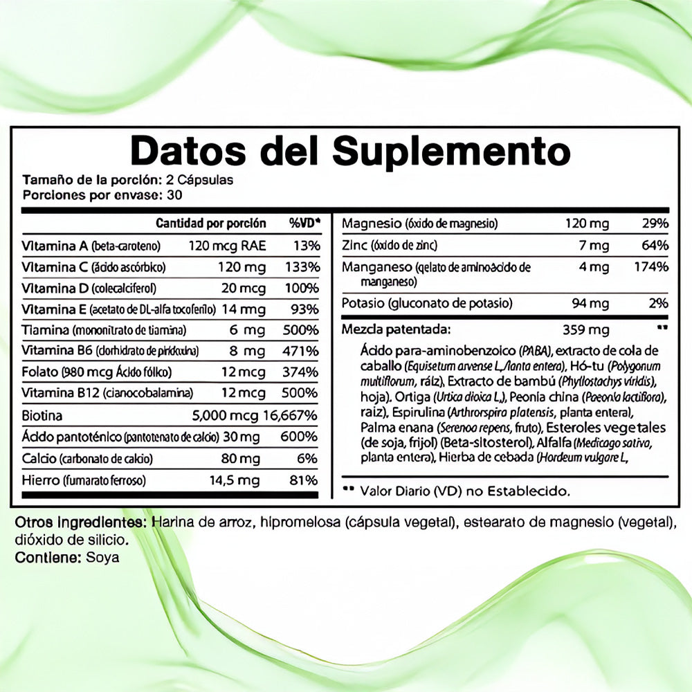 Nutrición Capilar – Fuerza y crecimiento visible en 30 días